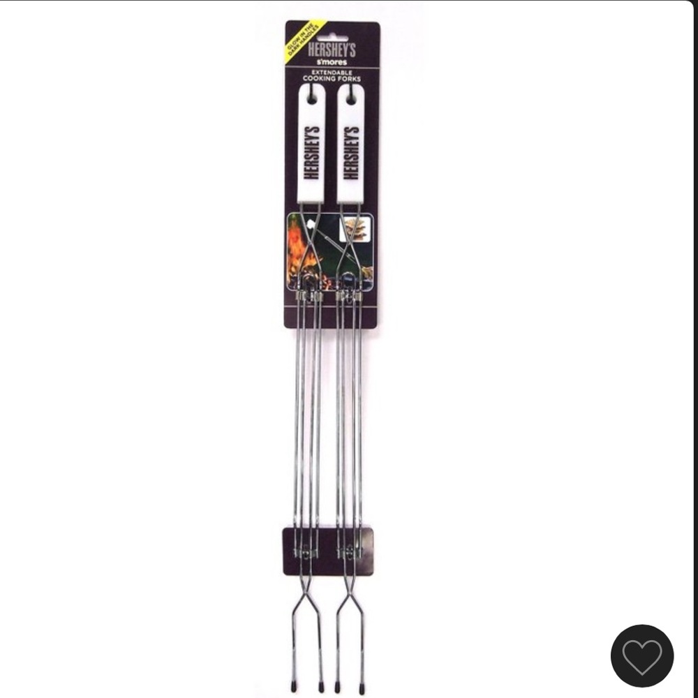 Hershey’s S’mores 2 Pack Extension Fork Grill Tools